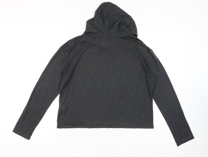 Superdry Unisex Black Pullover Hoodie, Size M