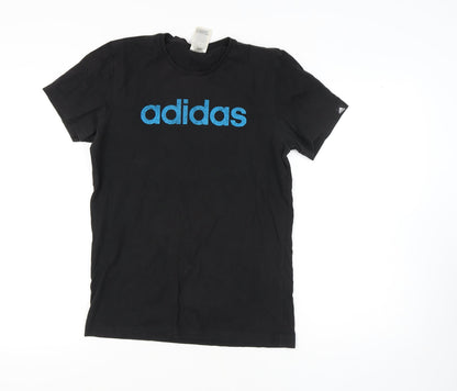 Adidas Men's Black S Logo T-Shirt
