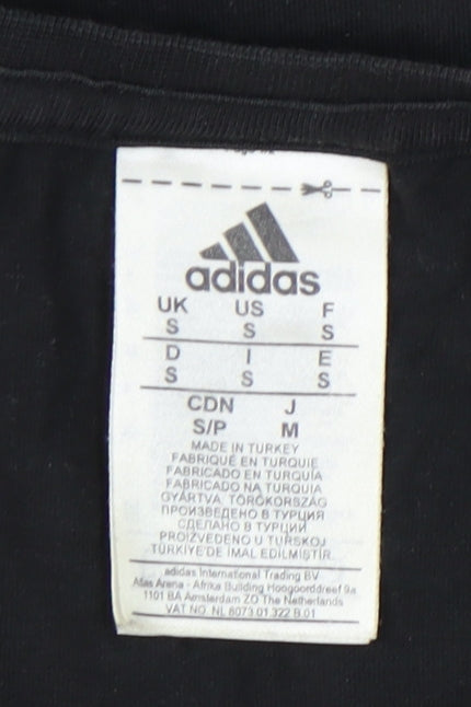 Adidas Men's Black S Logo T-Shirt