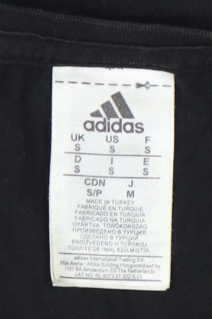 Adidas Men's Black S Logo T-Shirt