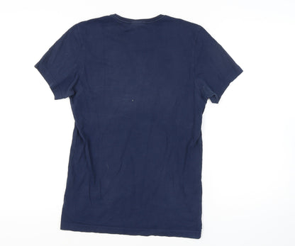 Womens UK Size S adidas Blue  T-Shirt