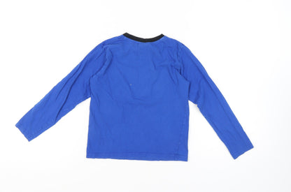 Difuzed Boys Blue PlayStation Long Sleeve T-Shirt, Size 8-9