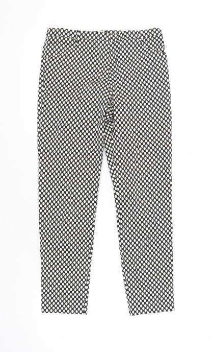 Womens UK Size 10 Oasis   Black Trousers