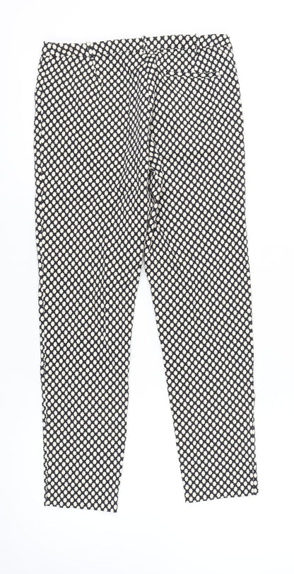 Womens UK Size 10 Oasis   Black Trousers