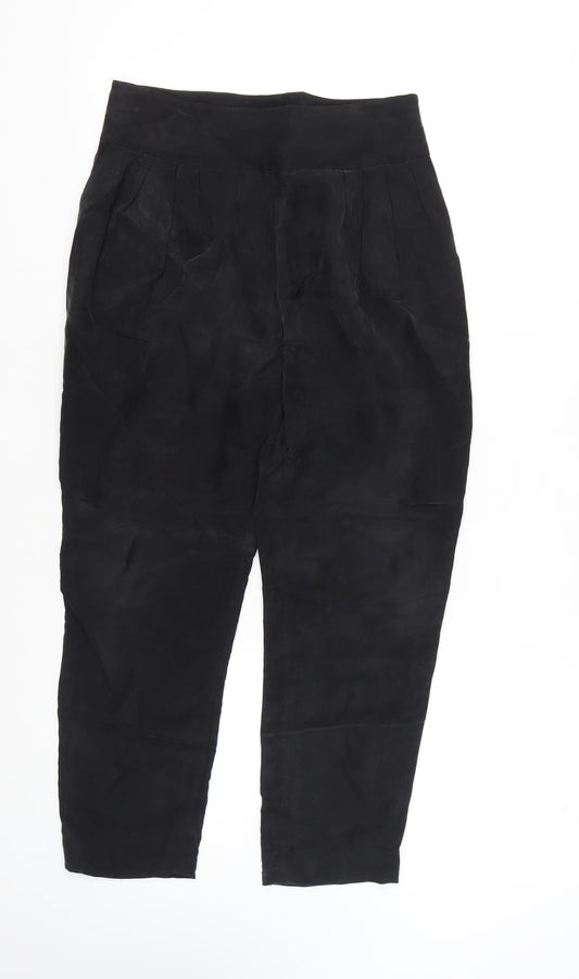 Reiss Women's Black Trousers UK 8