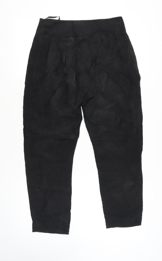 Reiss Women's Black Trousers UK 8