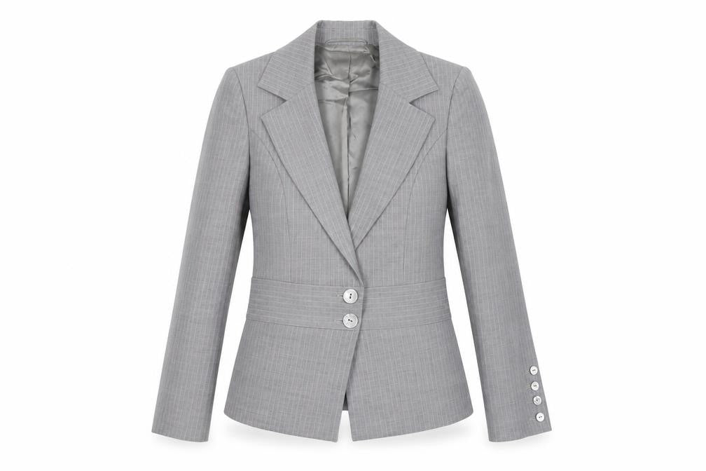 Womens UK Size 10 Jaeger Regular Grey Blazer