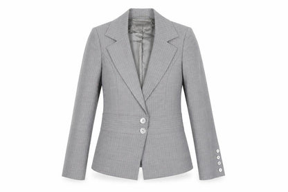 Womens UK Size 10 Jaeger Regular Grey Blazer