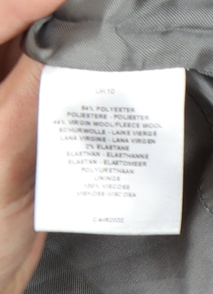 Jaeger Women's Grey Pinstripe Blazer, Size 10