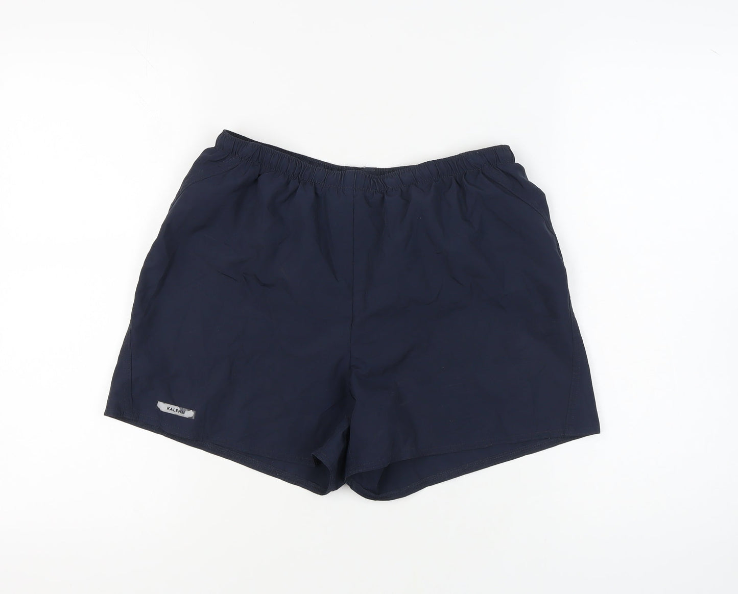 Decathlon Unisex Blue Athletic Gym Shorts Size 12