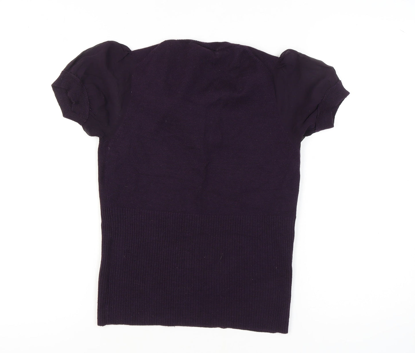 Womens UK Size M Karen Millen Purple Pullover Jumper