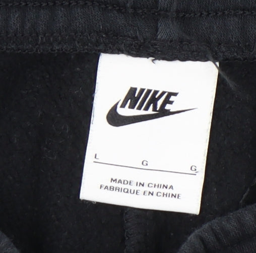 Nike Boys Black Jogger Trousers L - Activewear Sports Pants