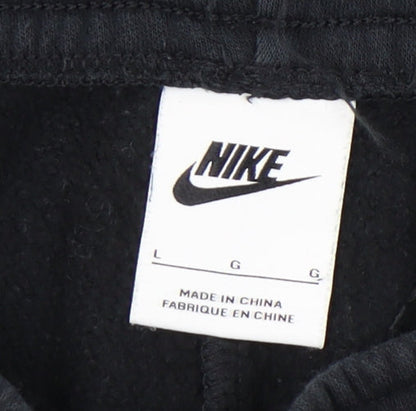 Nike Boys Black Jogger Trousers L - Activewear Sports Pants