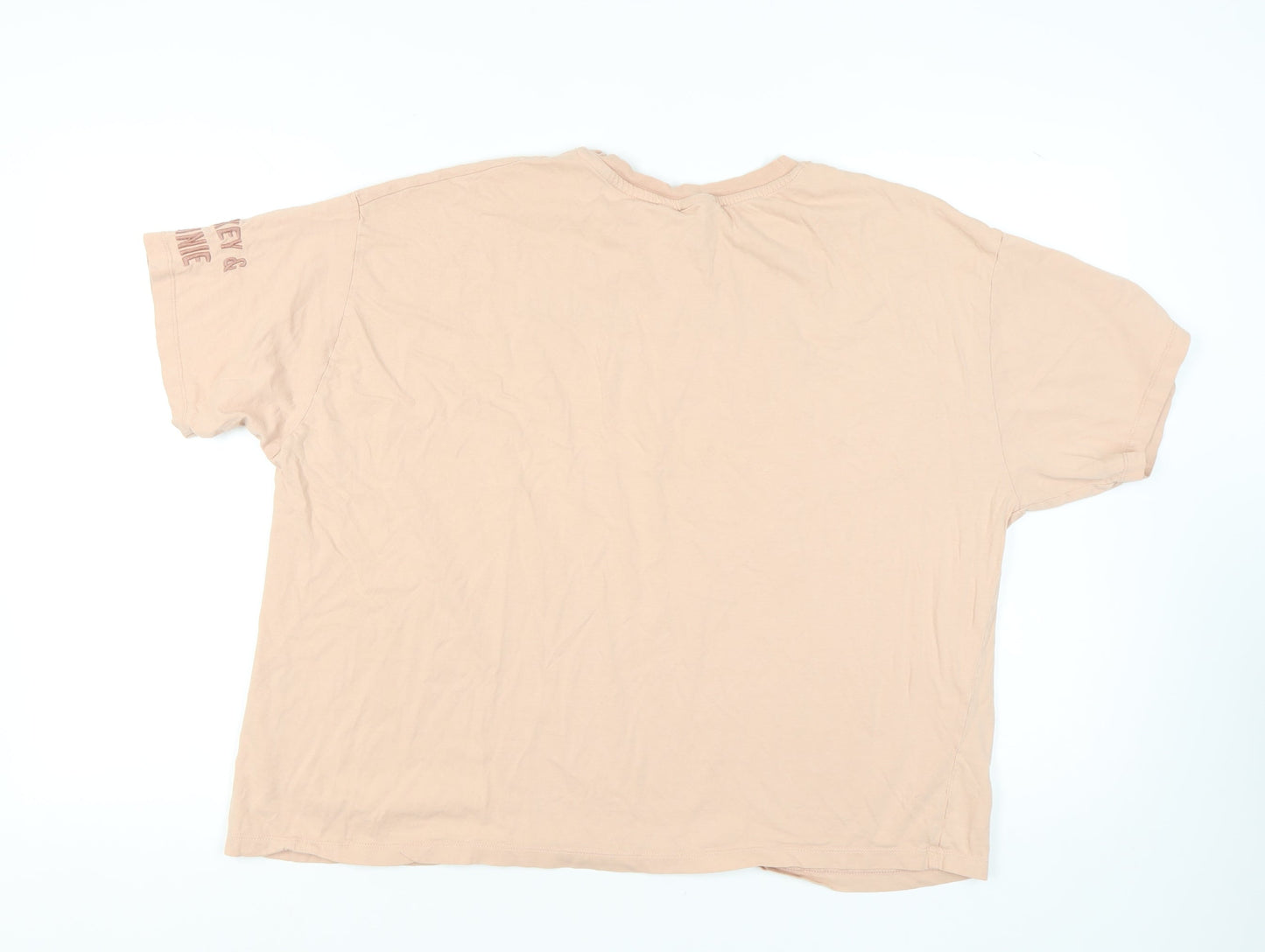Womens UK Size 2XL Disney Beige  T-Shirt