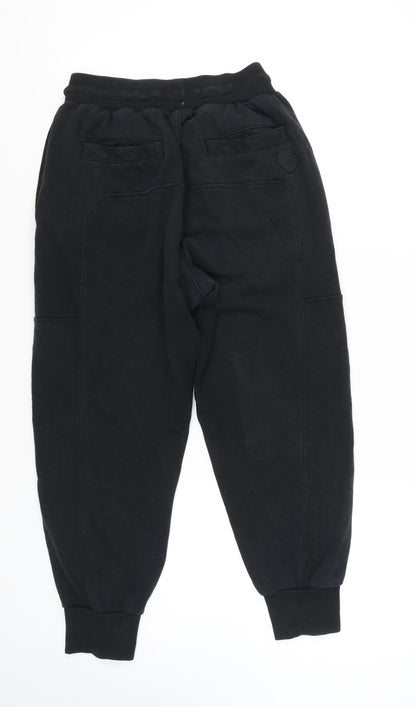 Kung Fu Men’s Black Jogger Trousers, Size M