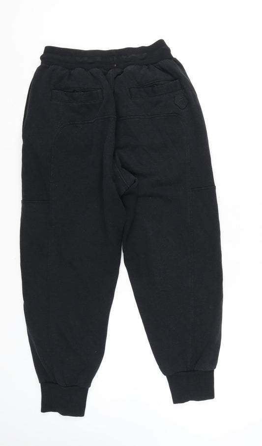 Kung Fu Men’s Black Jogger Trousers, Size M