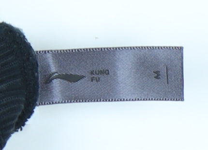 Kung Fu Men’s Black Jogger Trousers, Size M