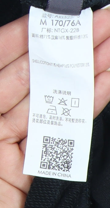 Kung Fu Men’s Black Jogger Trousers, Size M