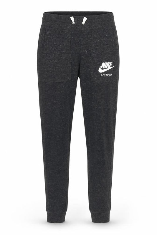 Womens UK Size XS Nike Regular Fit Jogger Black Trousers