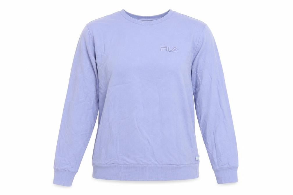 Womens UK Size M FILA Purple Pullover Sweatshirt