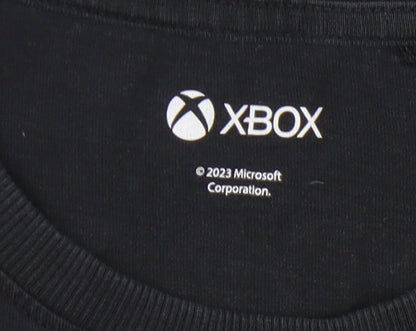 Next Boys Black Xbox T-Shirt 10 Years Graphic Print