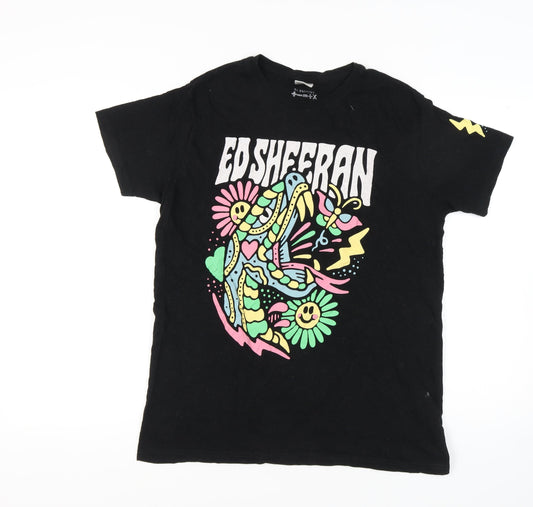 B&C Collection Black Music T-Shirt L Unisex Adults