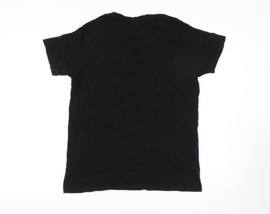 B&C Collection Black Music T-Shirt L Unisex Adults