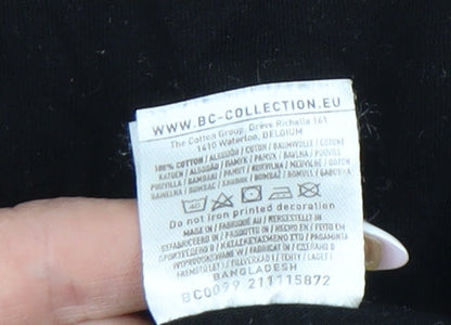 B&C Collection Black Music T-Shirt L Unisex Adults