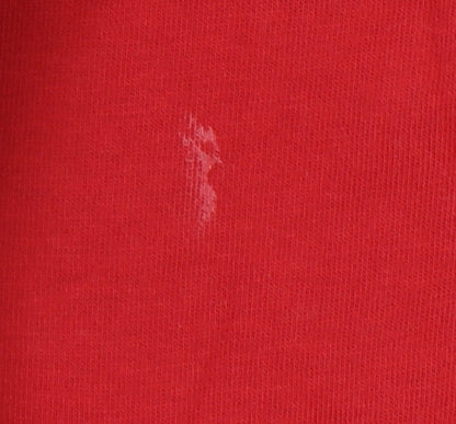 Jordan Men's Red XL Cotton Crew Neck T-Shirt