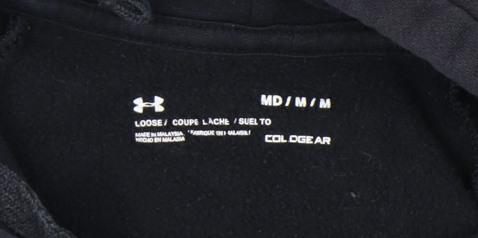 Under Armour Men’s Black Pullover Hoodie Size M