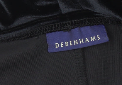 Debenhams Women’s Black Floral Slip Dress Size 18