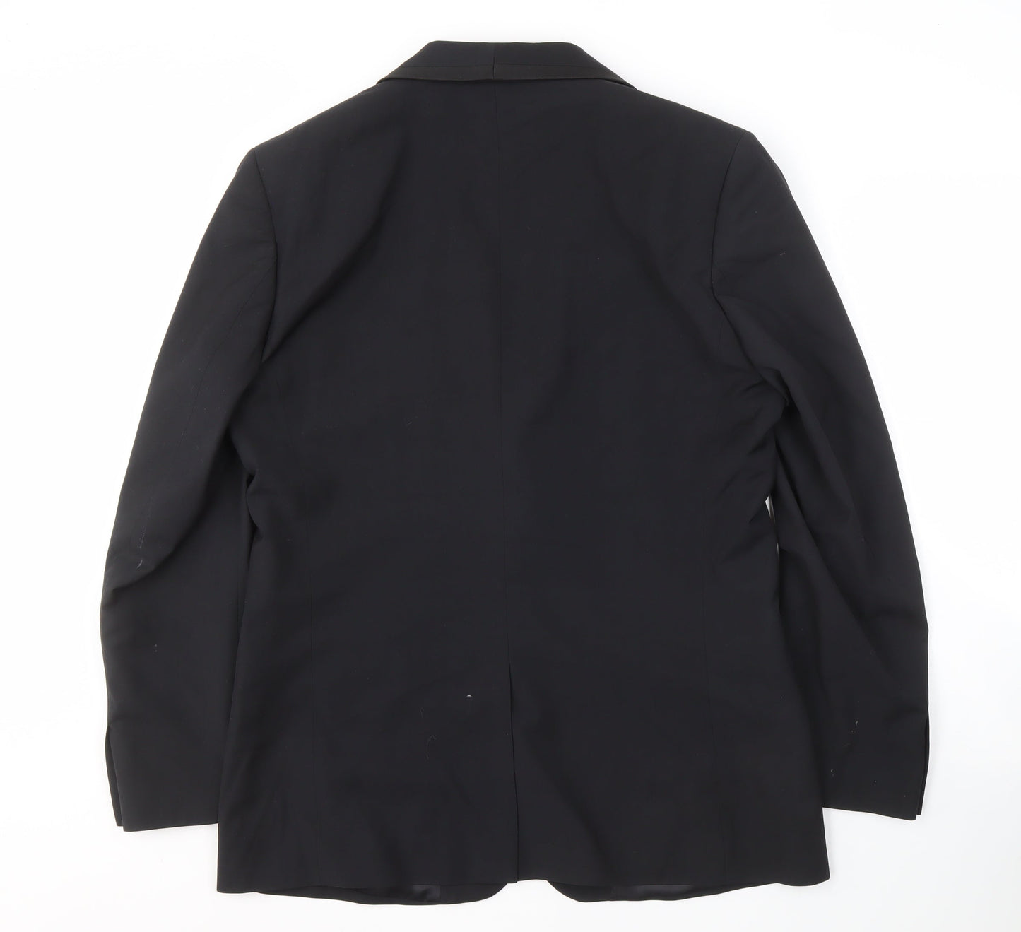 New Look Men's Black Regular Fit Shawl Blazer 42R