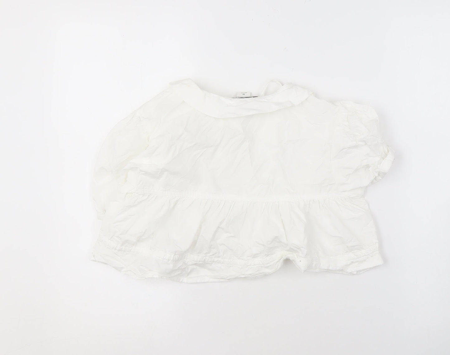 Womens UK Size 10 Monki White  Blouse