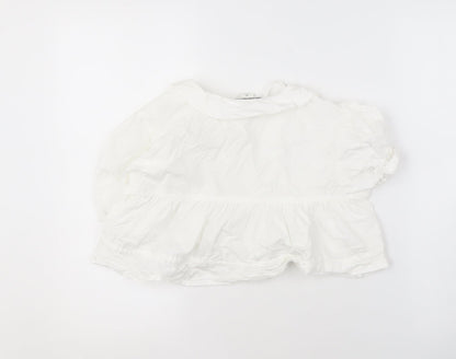 Womens UK Size 10 Monki White  Blouse