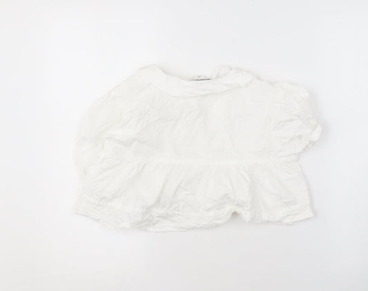 Womens UK Size 10 Monki White  Blouse