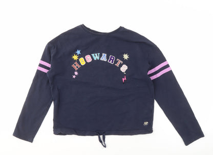 Marks and Spencer Girls Blue Harry Potter Sweatshirt 13-14 Years