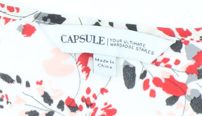 Capsule Women's Floral Blouse, Size 18, Multicoloured