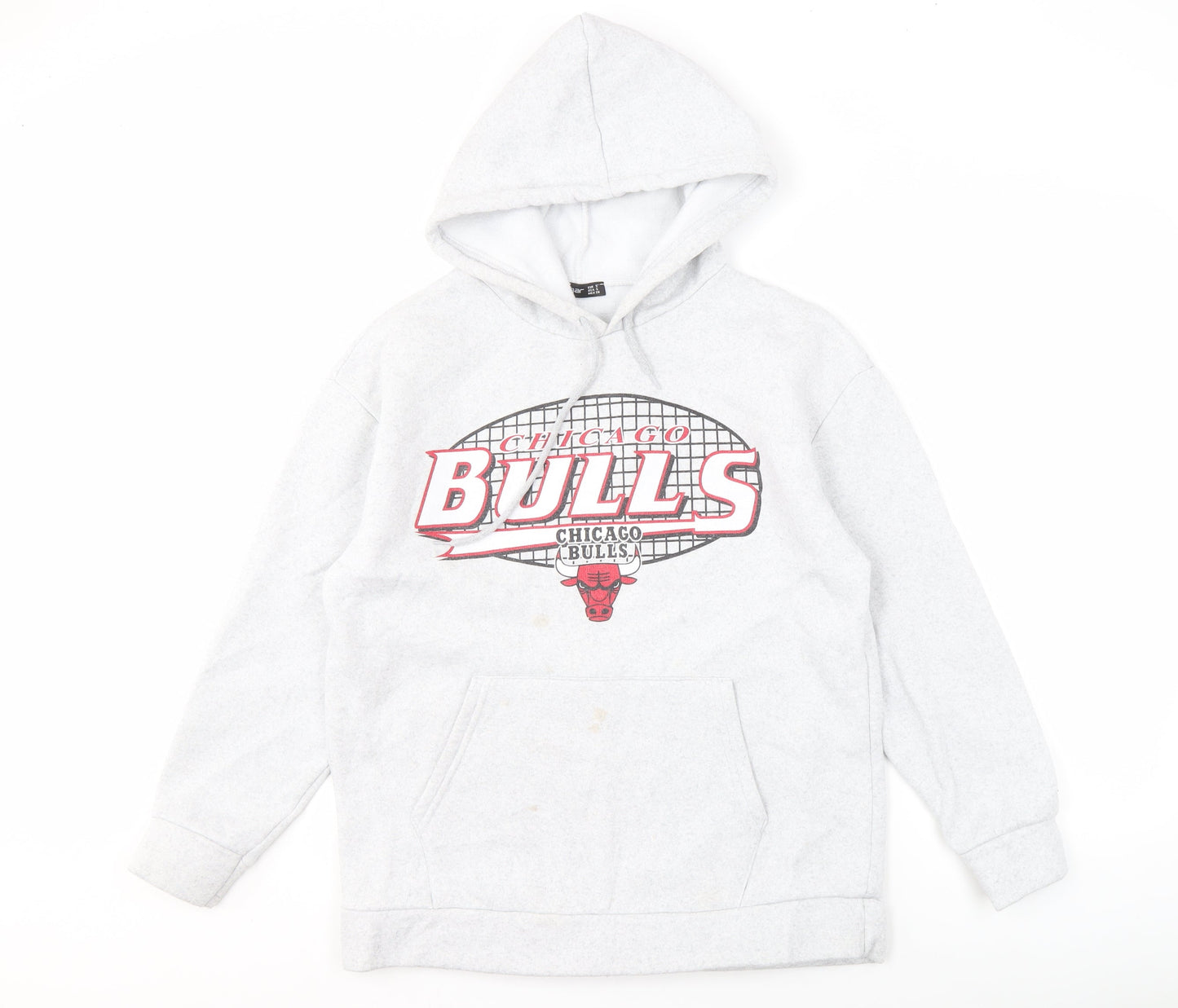 Ambar Men's Grey Chicago Bulls Hoodie S Pullover