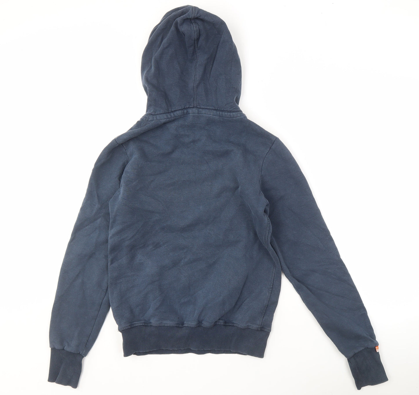 Superdry Women's Blue Pullover Hoodie, M, Logo