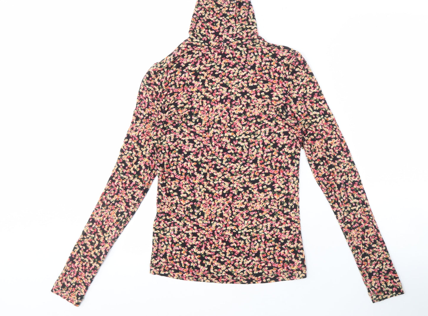 Womens UK Size XS H&M Multicoloured Basic T-Shirt