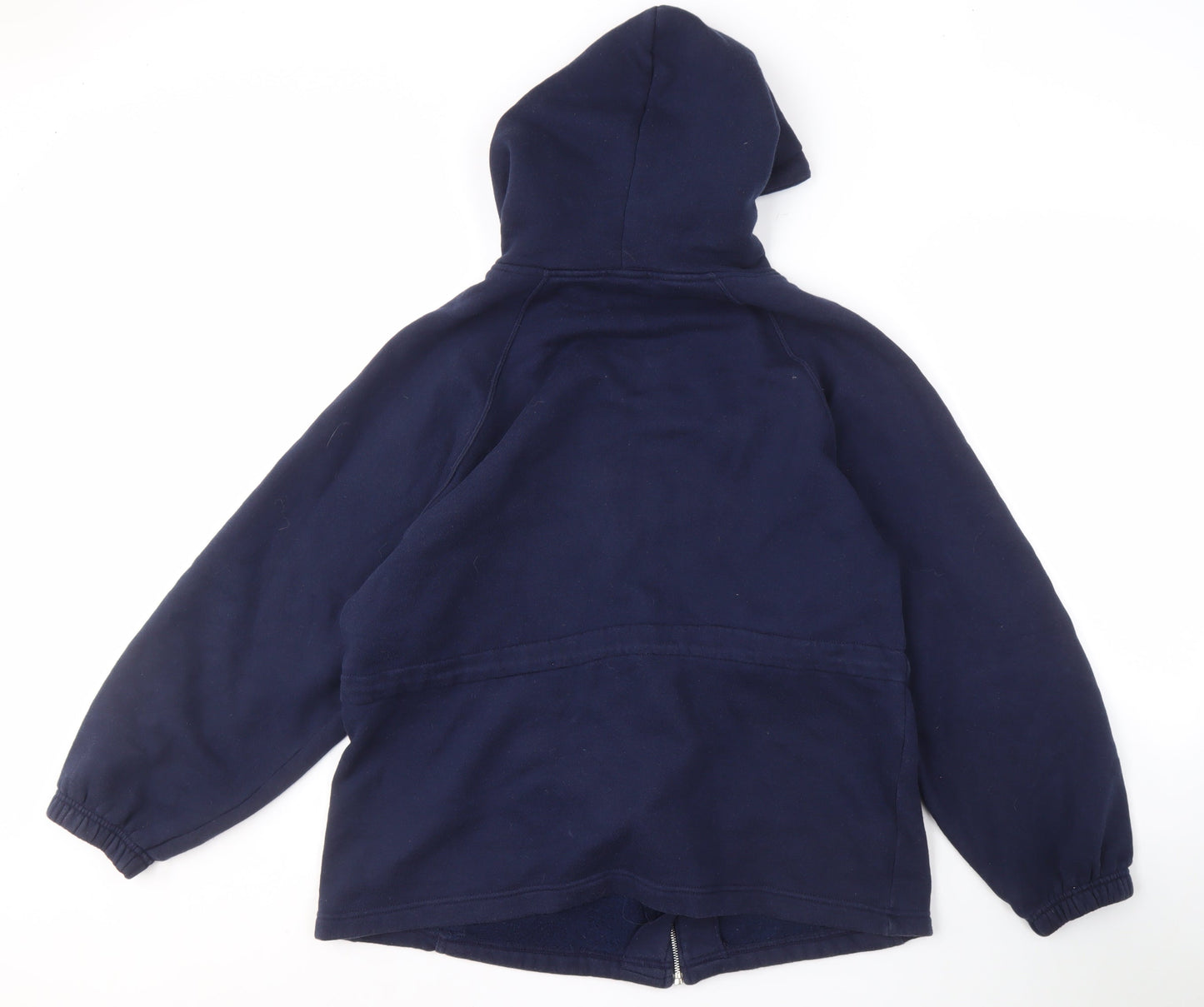 Sportive Blue Unisex Full Zip Hoodie, Size 10-12