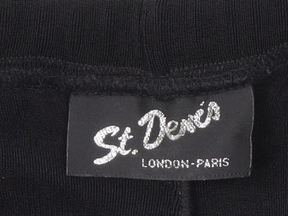 St. Denis Women's Black A-Line Skirt, Size 2XS