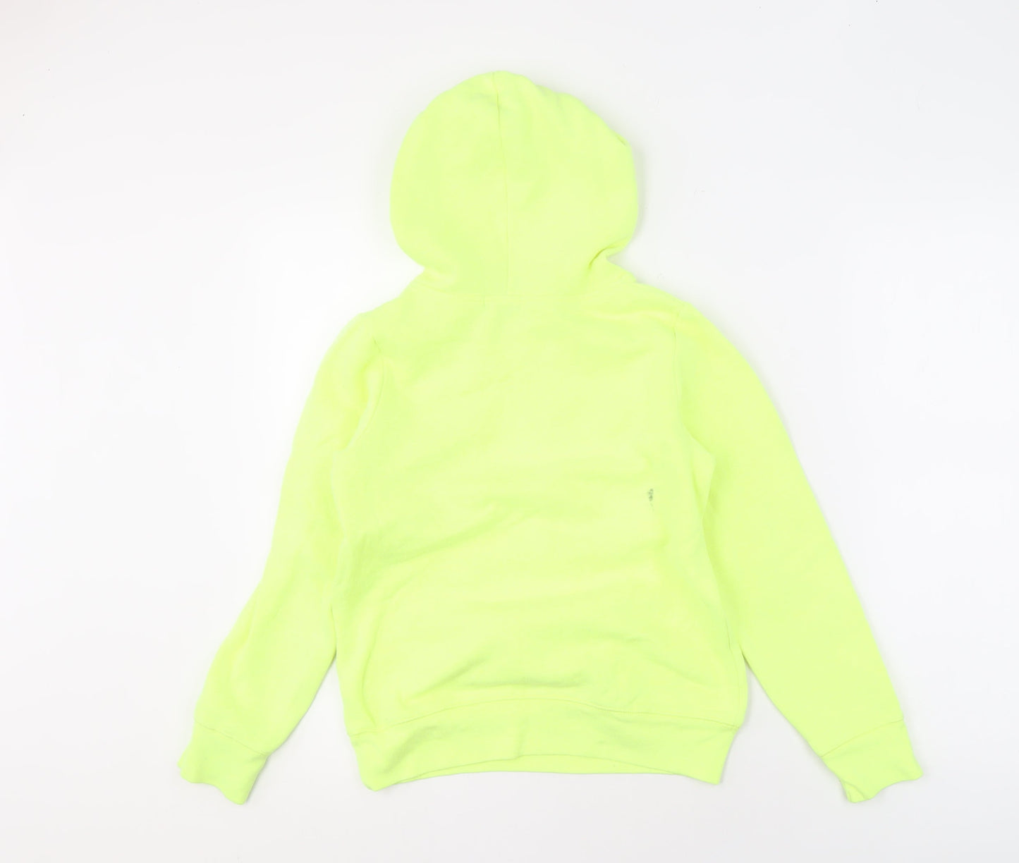 Gap Girls Green Pullover Hoodie - 12 Years, Logo, Long Sleeve