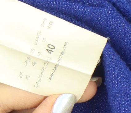 Betty Barclay Women's Blue Boat Neck Top Size 12