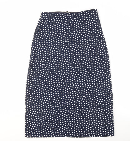 Next Women's Blue Pencil Skirt Size 8