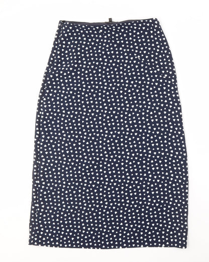 Next Women's Blue Pencil Skirt Size 8