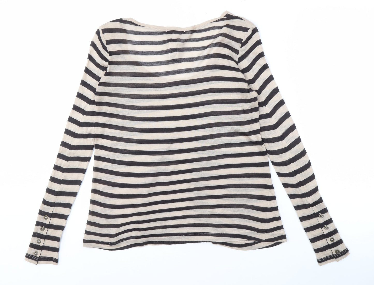 Mango Basics Women's Striped Long Sleeve T-Shirt