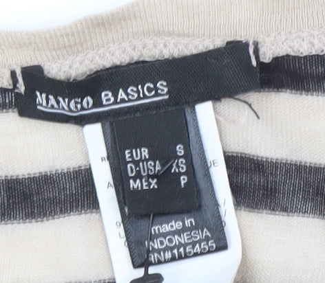 Mango Basics Women's Striped Long Sleeve T-Shirt