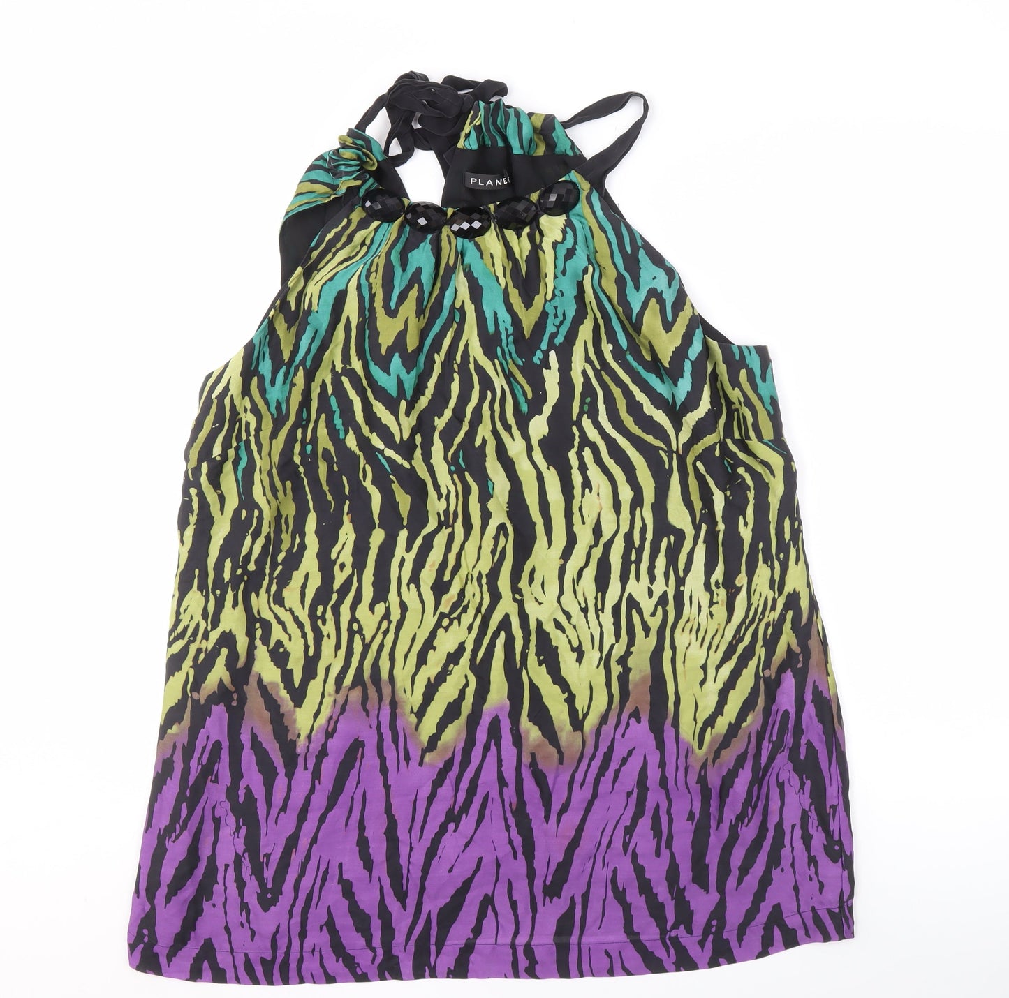Womens UK Size 18 Planet Multicoloured  Tank