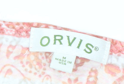 Orvis Women's Multicoloured 3/4 Sleeve Top M